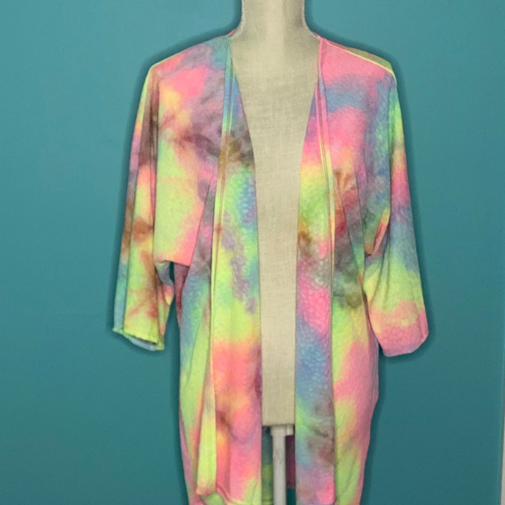 Tie dye kimono